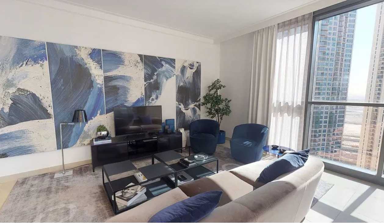 Living area ApartmentTHE DUBAI CREEK RESIDENCES SOUTH TOWER 3 -LIVING